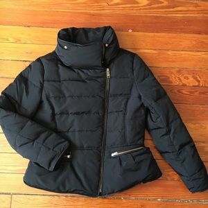Zara Basic Outerwear Black Puffer Jacket XL